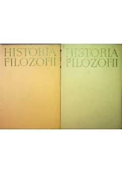 Historia filozofii część 1 i 2