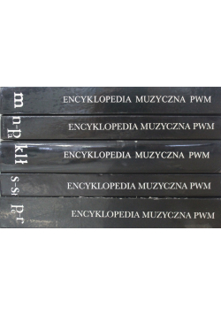 Encyklopedia muzyczna PWM 5 tomów