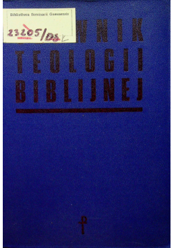 Słownik teologii Biblijnej