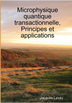 Microphysique quantique transactionnelle, Principes et applications