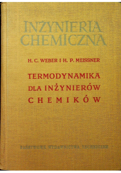 Termodynamika dla inżynierów chemików