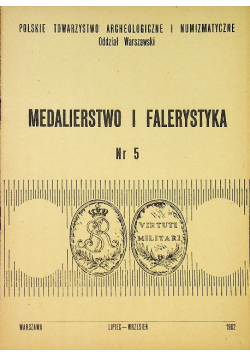 Medalierstwo i Falerystyka nr 5