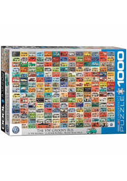 Puzzle 1000 Autobusy VW