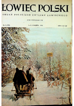 Łowiec Polski 1971 Numer 1 do 24