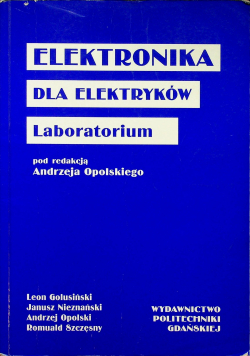 Elektronika dla elektryków Laboratorium