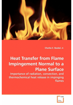 Heat Transfer from Flame Impingement Normal to a  Plane Surface