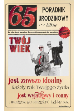 Kartka okolicznościowa Urodziny 65 U73