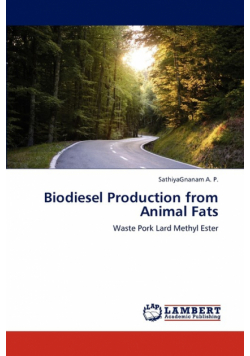 Biodiesel Production from Animal Fats
