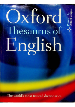 Oxford Thesaurus of english