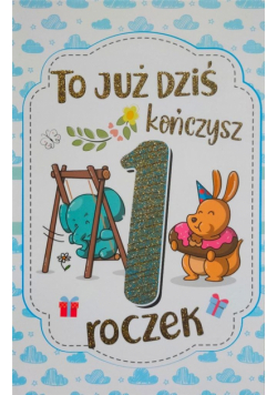 Karnet Roczek chłopiec 2K - 067