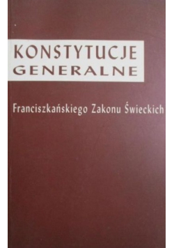 Konstytucje Generalne Franciszkańskiego Zakonu Świeckich