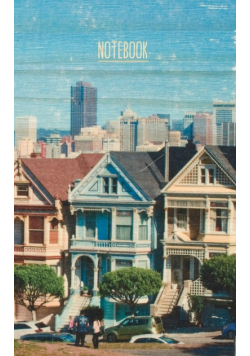 Bullet Journal Notebook, San Francisco Painted Ladies Cover