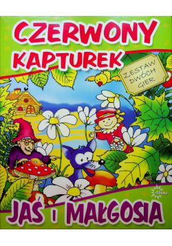 Czerwony kapturek / Jaś i Małgosia Zestaw dwóch gier