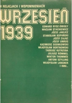 Wrzesień 1939 w relacjach i wspomnieniach