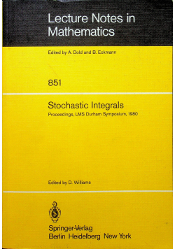 Stochastic integrals