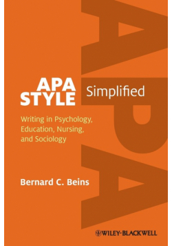 APA Style Simplified PB