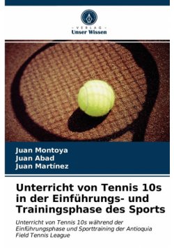 Unterricht von Tennis 10s in der Einführungs- und Trainingsphase des Sports