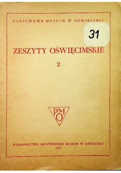 Zeszyty oświęcimskie 2