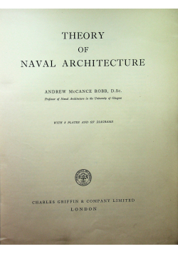 Theory of naval architecture