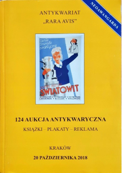 124 aukcja antykwaryczna książki plakaty reklama