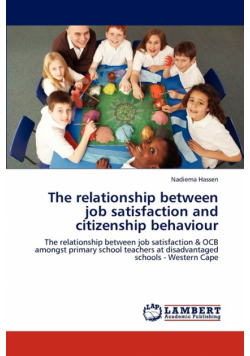 The relationship between job satisfaction and citizenship behaviour