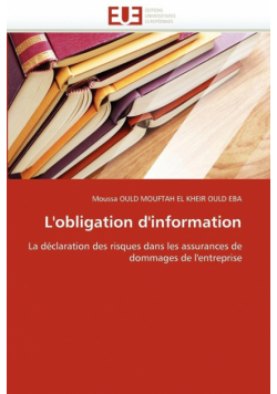 L''obligation d''information