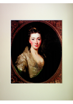 Reprodukcja obrazu „Portret Izabeli z Flemingów Czartoryskiej” autorstwa Alexandera Roslina z 1774 roku Nowe