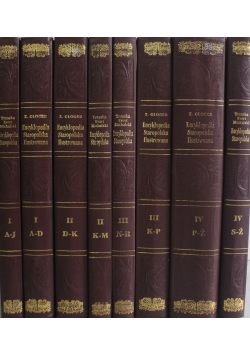 Encyklopedia staropolska 8 tomów reprint z ok 1939 r