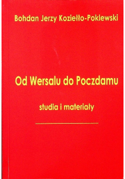 Od Wersalu do Poczdamu