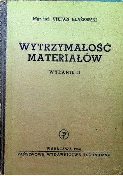 Wytrzymałość materiałów