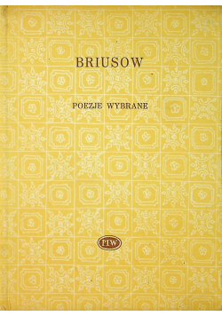Briusow Poezje wybrane
