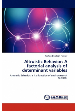 Altruistic Behavior