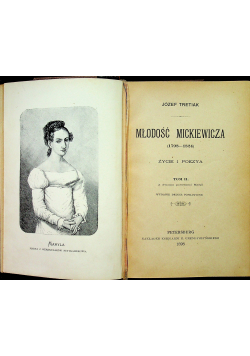 Młodość Mickiewicza tom II 1898 r.