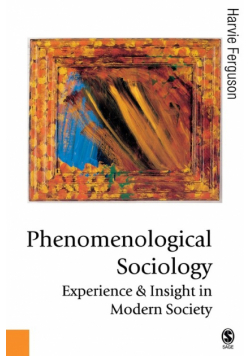 Phenomenological Sociology