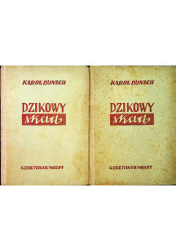 Dzikowy skarb Tom I i II 1948 r.
