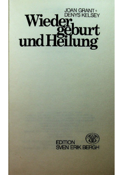 Wiedergeburt und heilung
