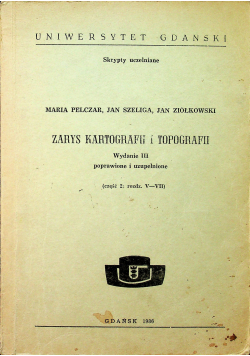 Zarys kartografii i topografii Część 2 Rodz V - VII