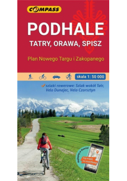 Mapa - Podhale, Tatry, Orawa, Spisz 1:50 000