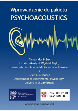 Wprowadzenie do pakietu Psychoacoustics / Guide to Psychoacoustics