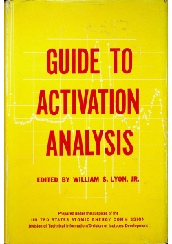 Guide to activation analysis