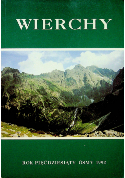 Wierchy Rok pięćdziesiąty ósmy 1992