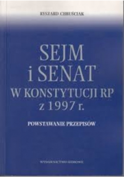 Sejm i Senat w Konstytucji RP z 1997 r
