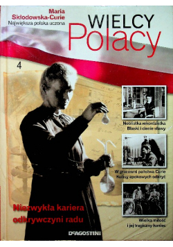 Wielcy Polacy Jan Paweł II Maria Skłodowska Curie
