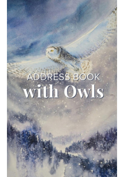 Address Book with Owls