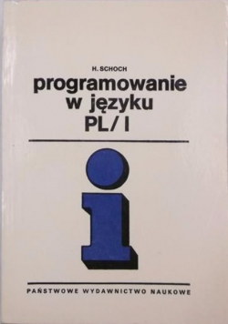 Programowanie w języku  PL / I
