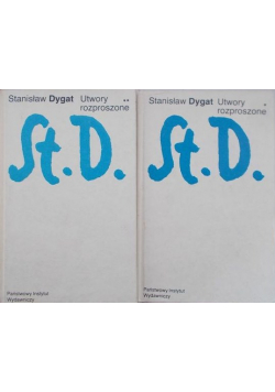 Dyga Utwory rozproszone Tom I i II