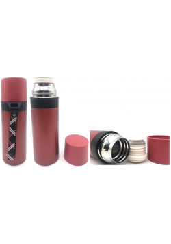 Termos próżniowy 350ml Czerwony FRESH
