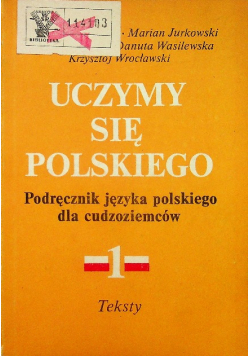 Uczymy się polskiego  Podręcznik języka polskiego dla cudzoziemców