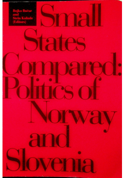 Small states compared  politics of Norway and Slovenia
