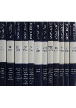 Zestaw słowników  12 tomów